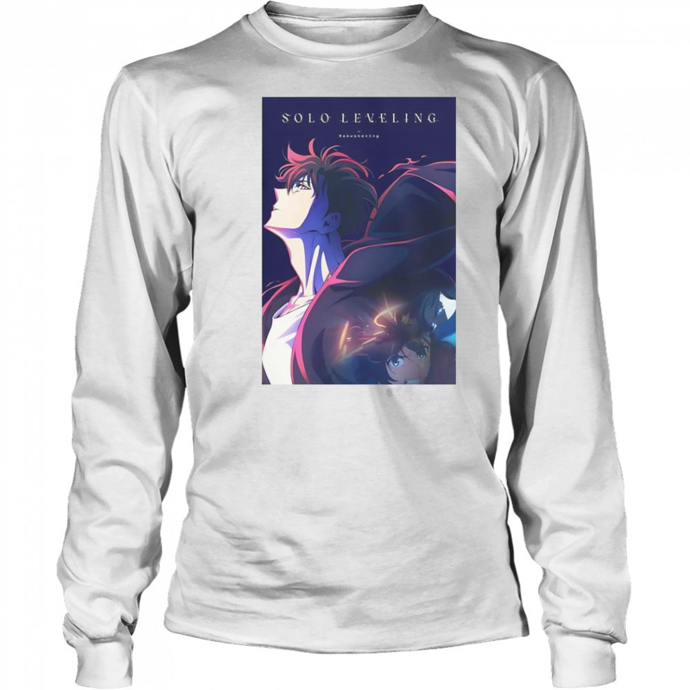 Solo Leveling The Most Viewed Anime Of All Time On Crunchyroll As Of March 2025 T-Shirt Long Sleeved
