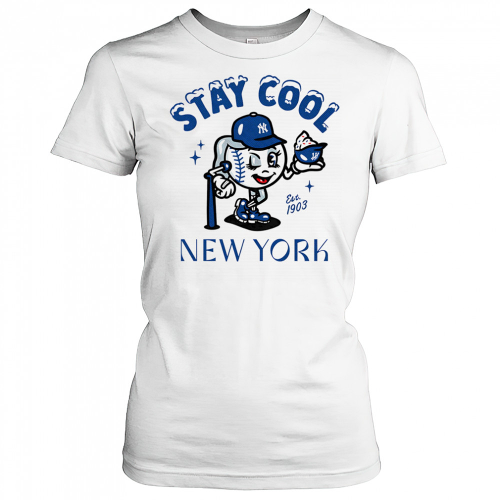 Stay cool New York baseball shirt Women's T-shirt