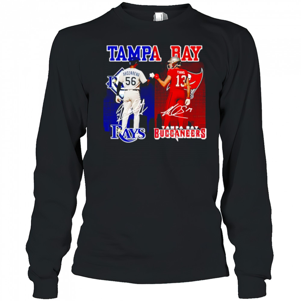 Tampa bay buccaneers and rays star power shirt Long Sleeved