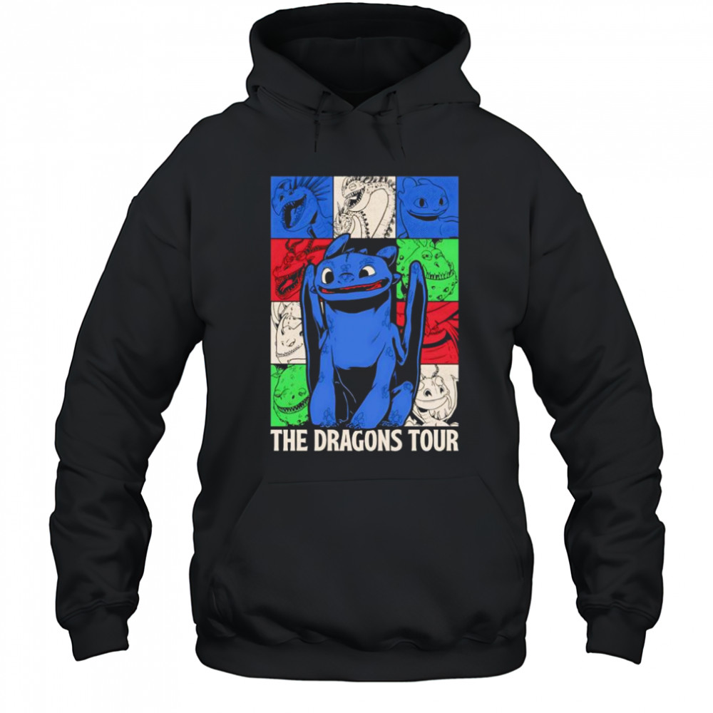 The Dragons Tour Toothless shirt Hoodie