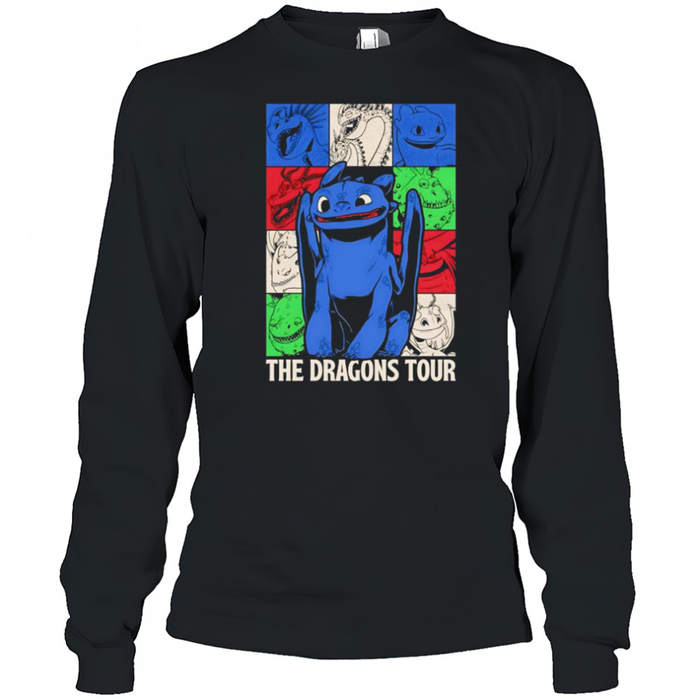 The Dragons Tour Toothless shirt Long Sleeved