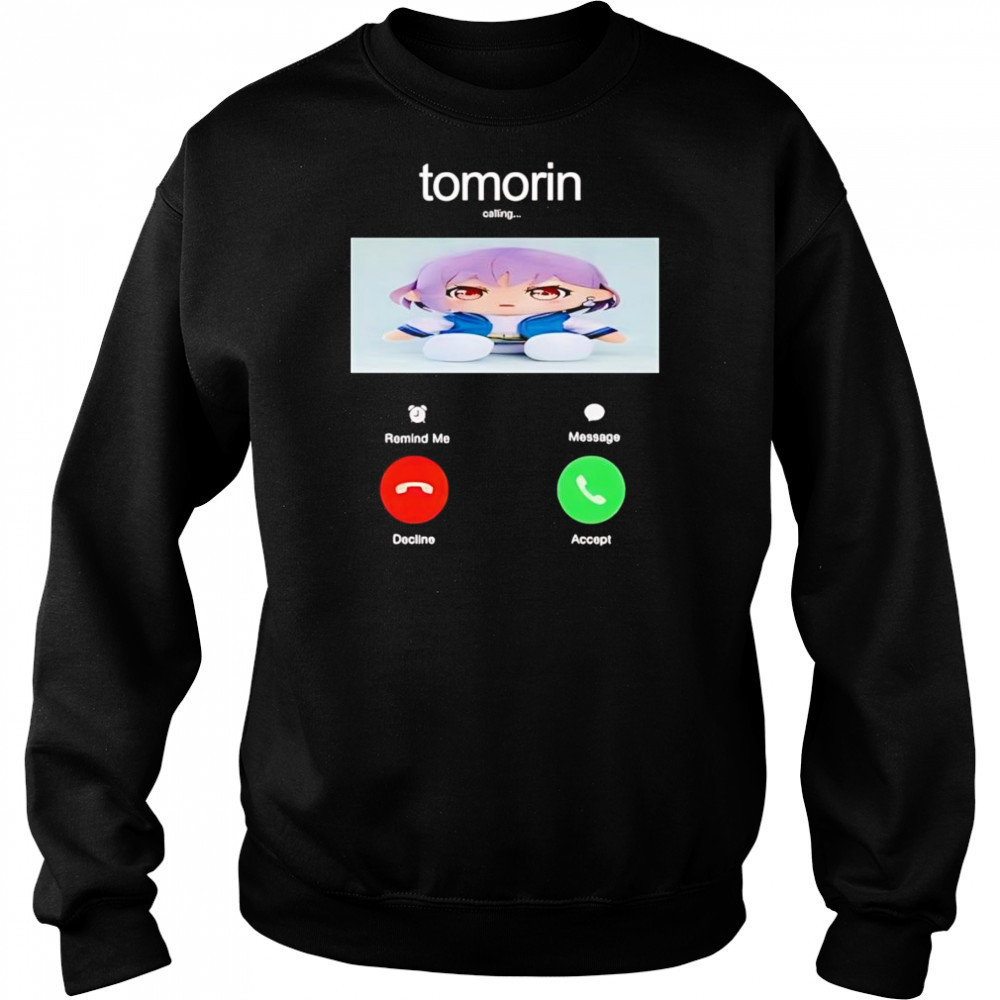 Tomorin calling phone shirt Hoodie