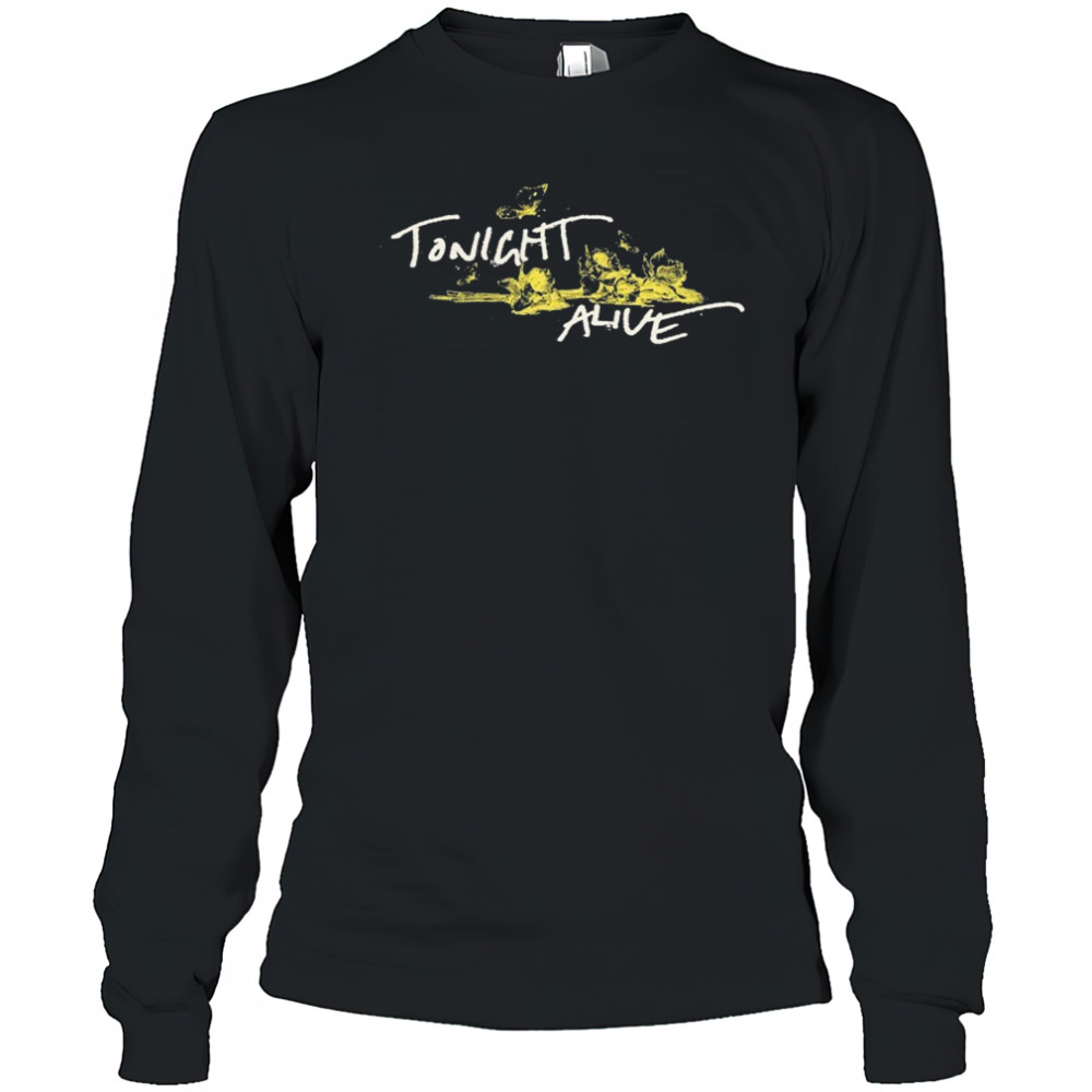 Tonight Alive Butterfly T-shirt Long Sleeved