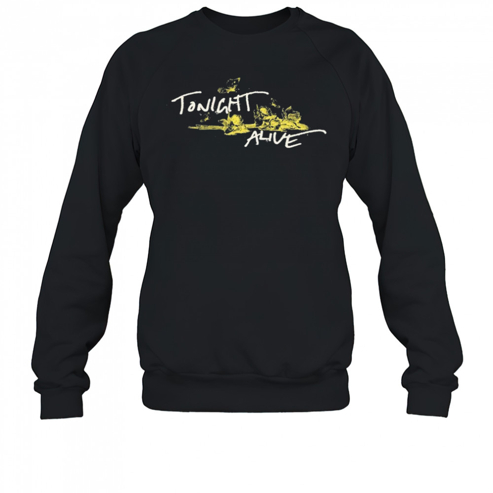 Tonight Alive Butterfly T-shirt Sweatshirt
