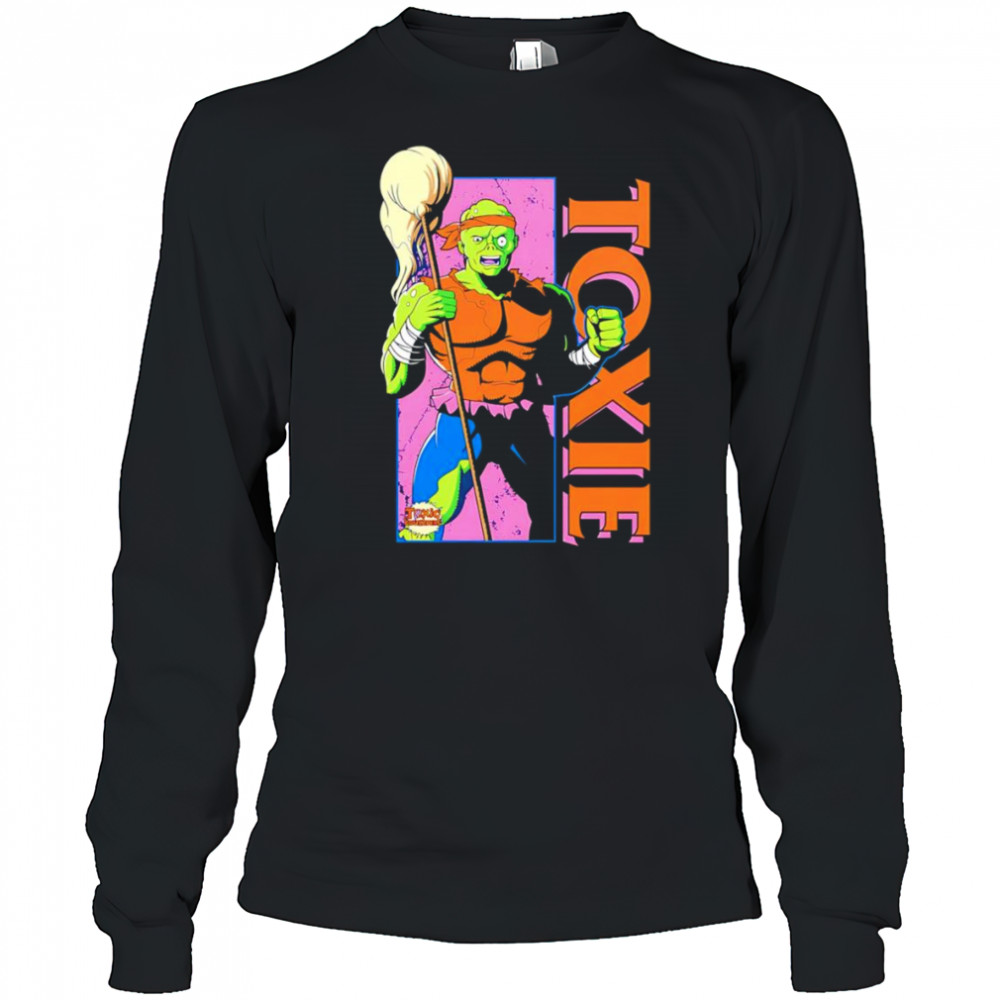 Toxic Crusaders Toxie shirt Long Sleeved