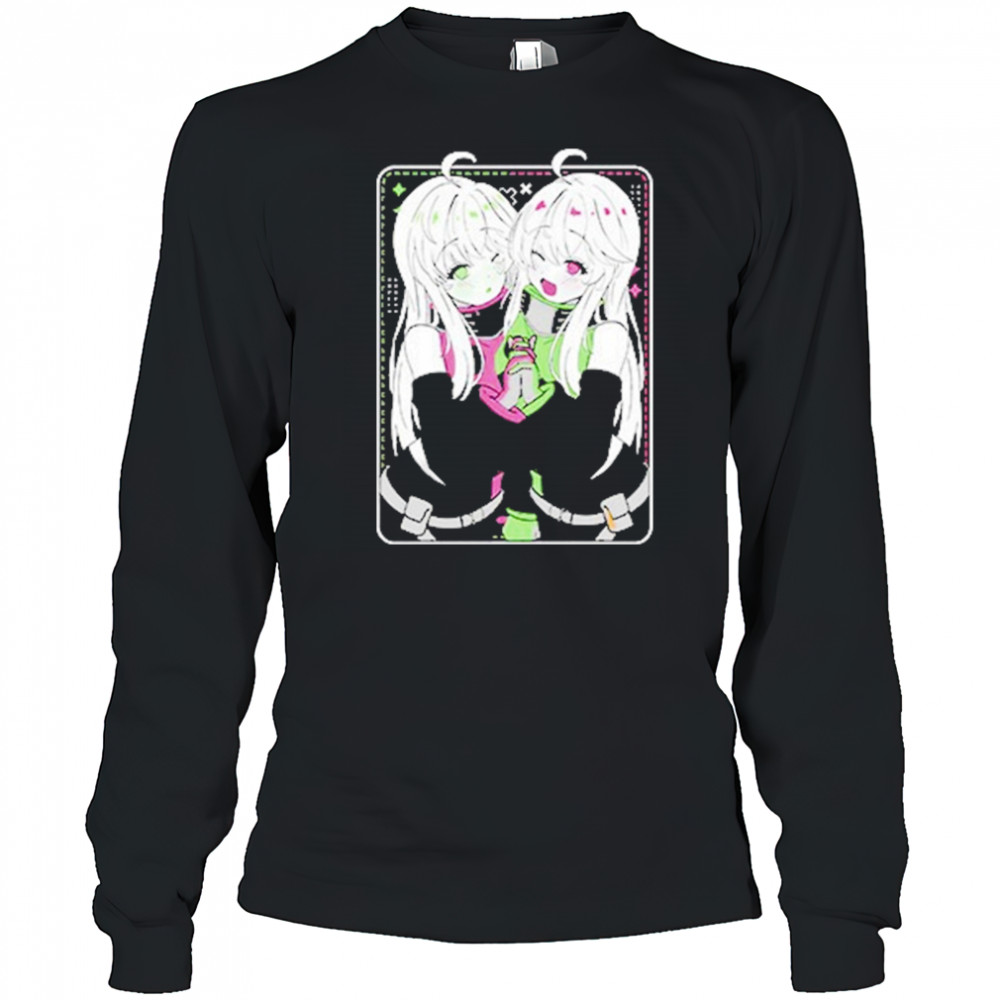 UWU Noena Yumeshiro Twin T-Shirt Long Sleeved