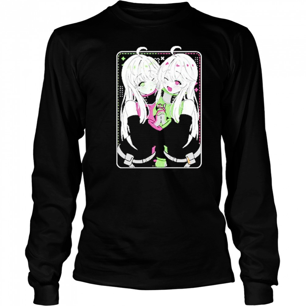 UWU Noena Yumeshiro Twin T-Shirt Long Sleeved