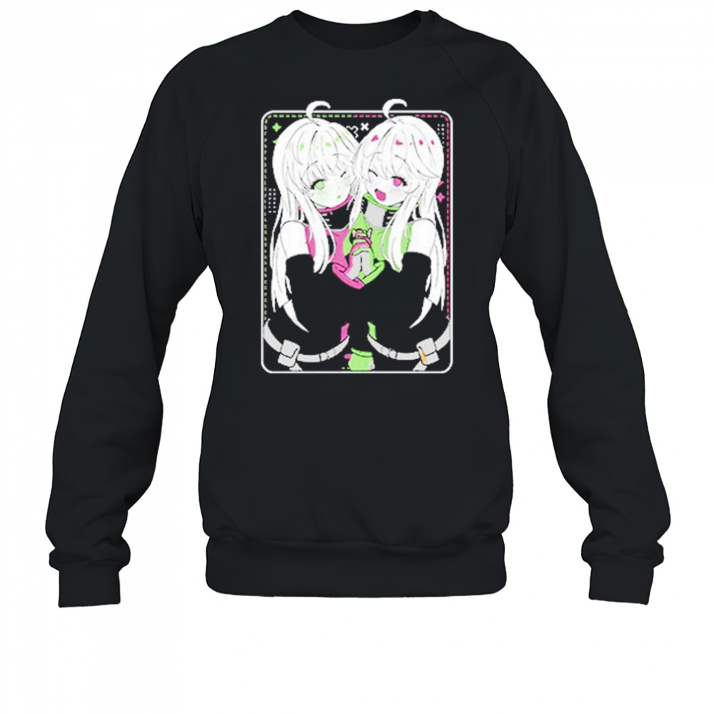 UWU Noena Yumeshiro Twin T-Shirt Sweatshirt