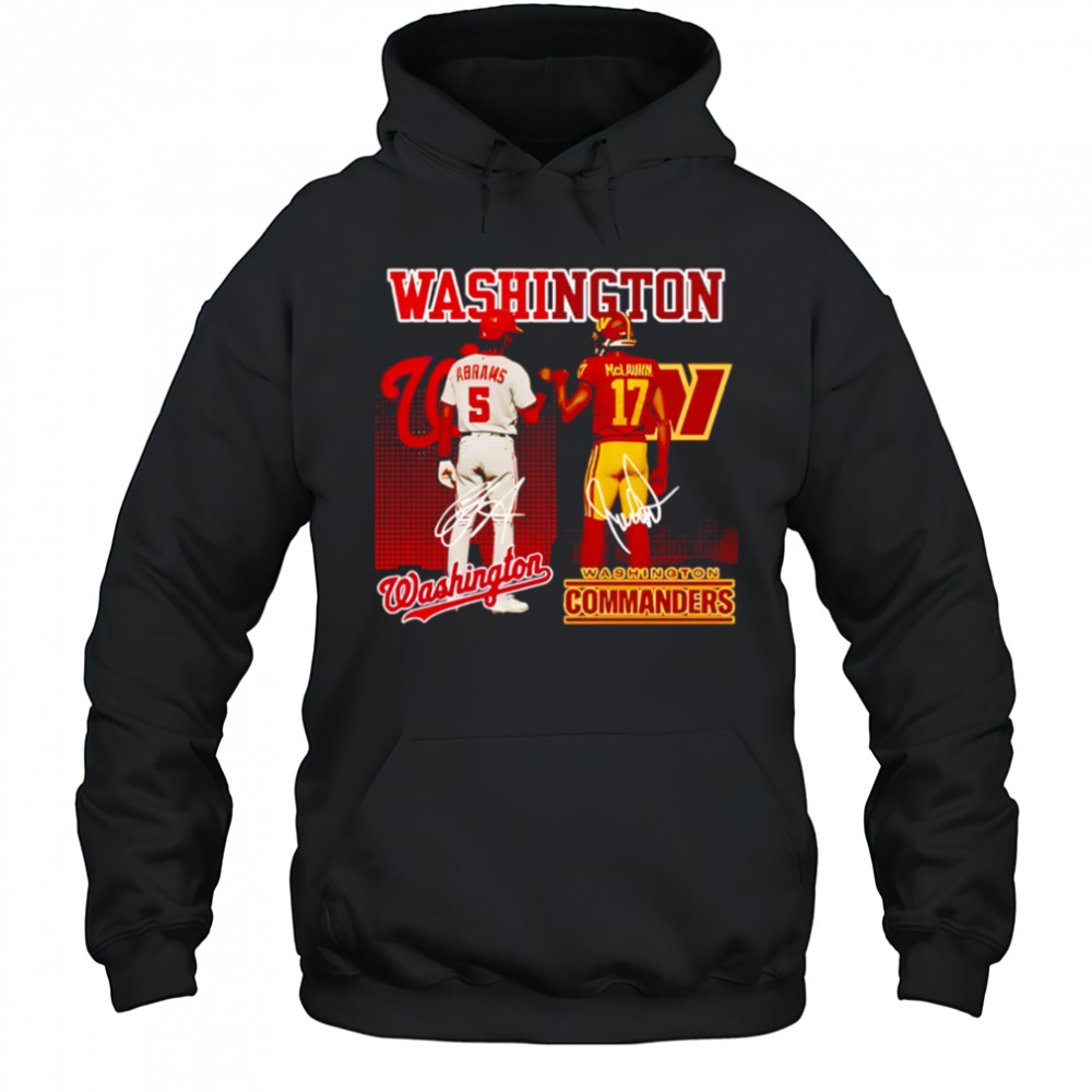 Washington commanders and nationals star power shirt Hoodie