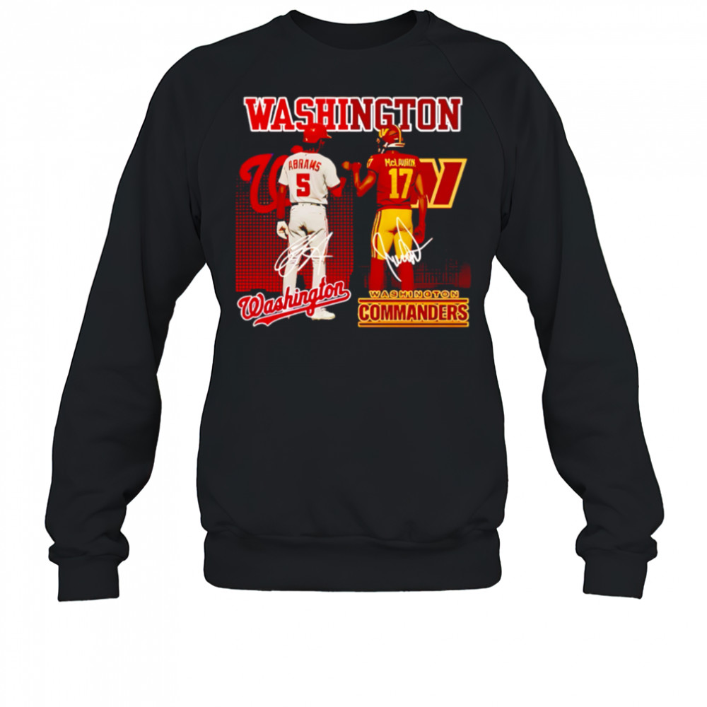 Washington commanders and nationals star power shirt Sweatshirt