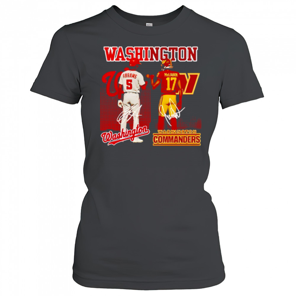 Washington commanders and nationals star power shirt Women's T-shirt