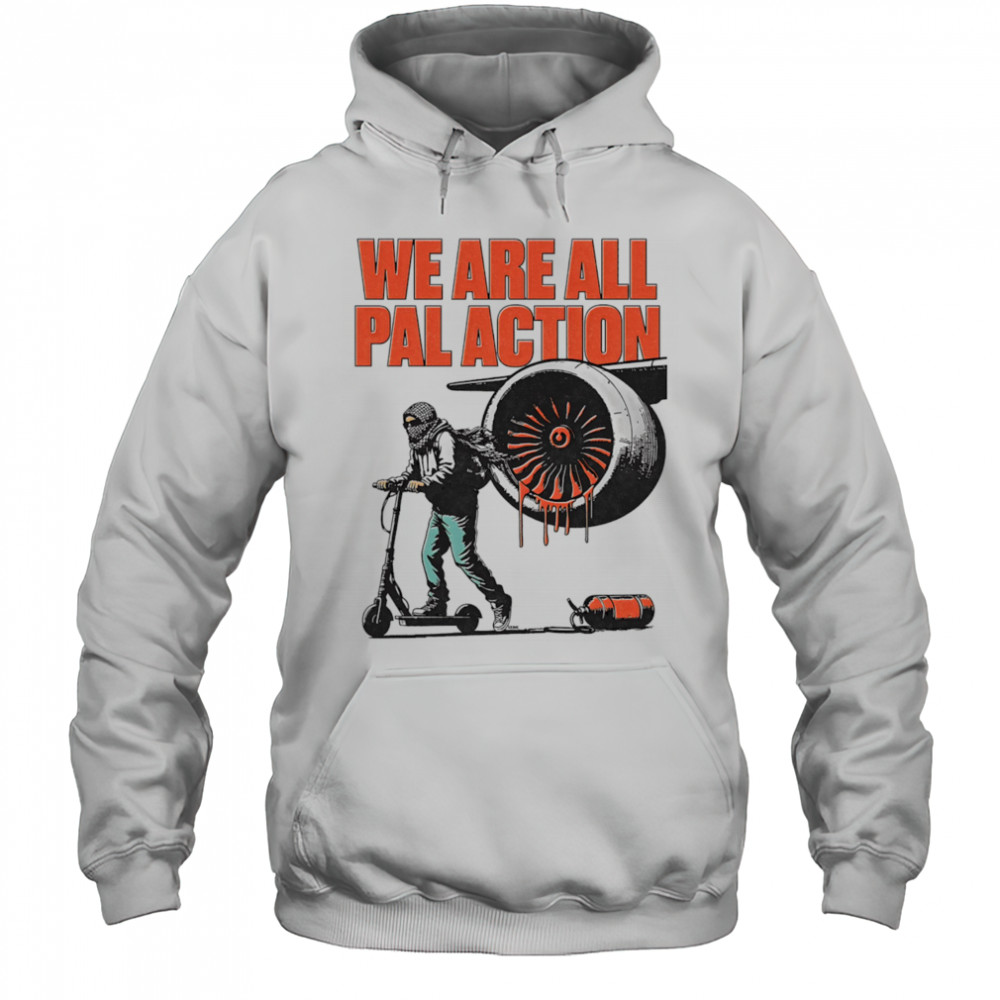 We are all pal action shirt Hoodie