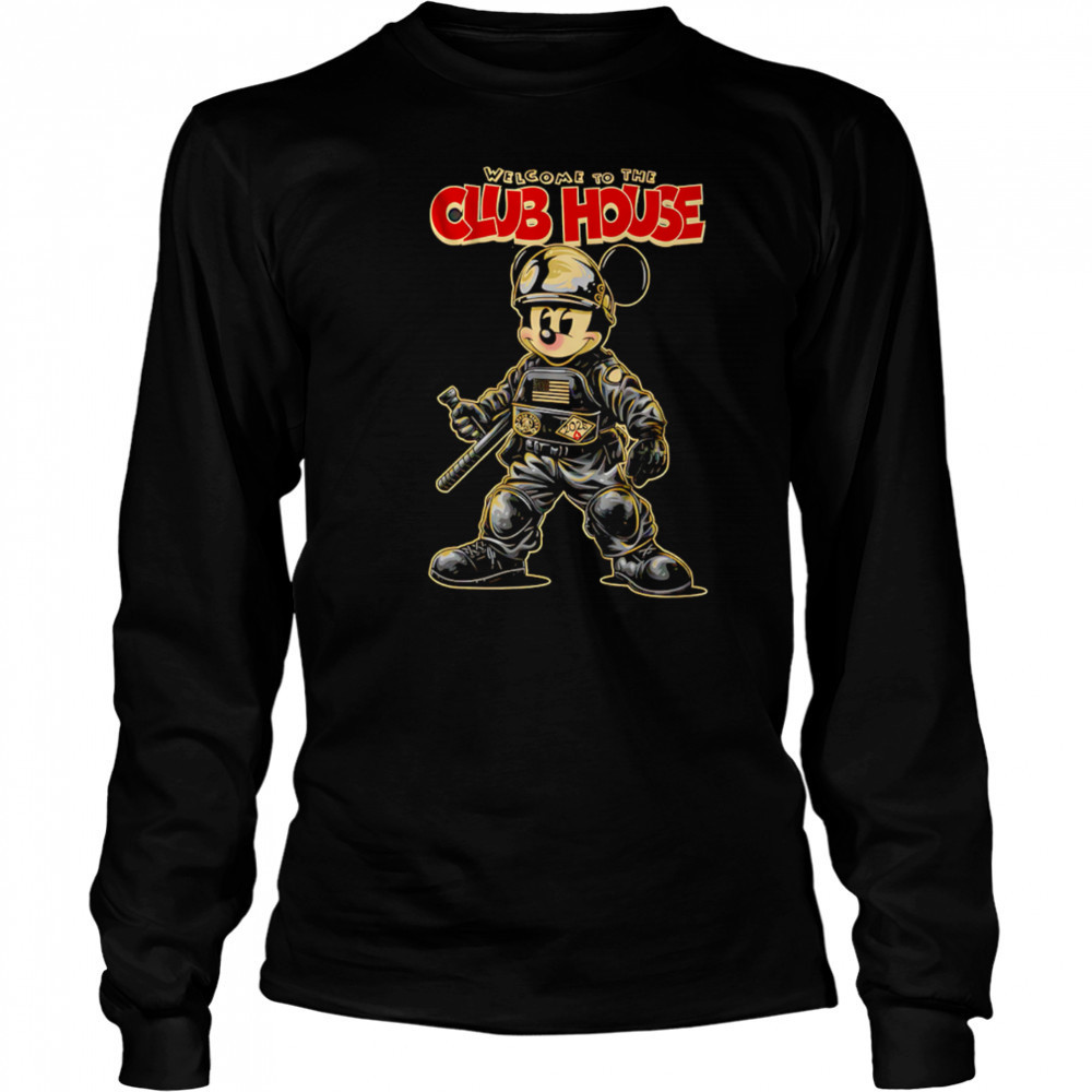 Welcome To The Club House Mickey shirt Long Sleeved