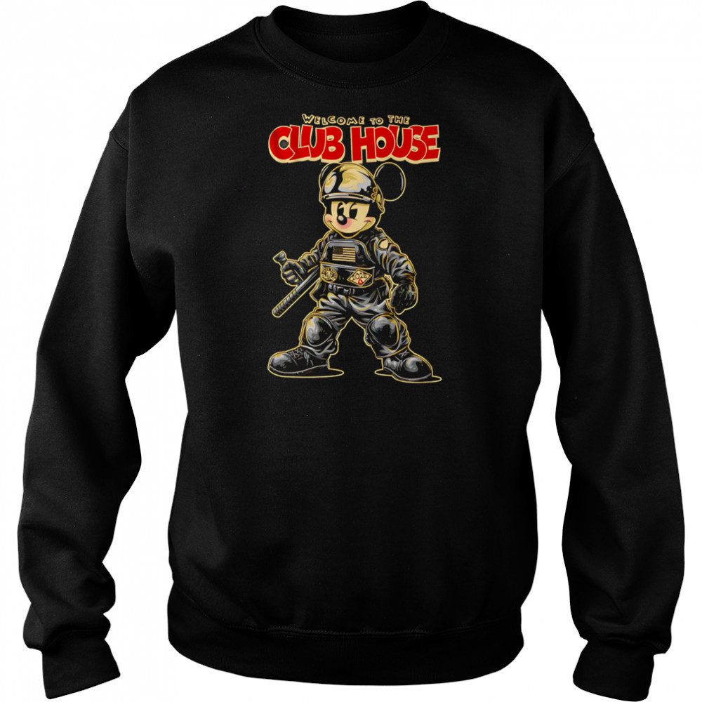 Welcome To The Club House Mickey shirt Hoodie