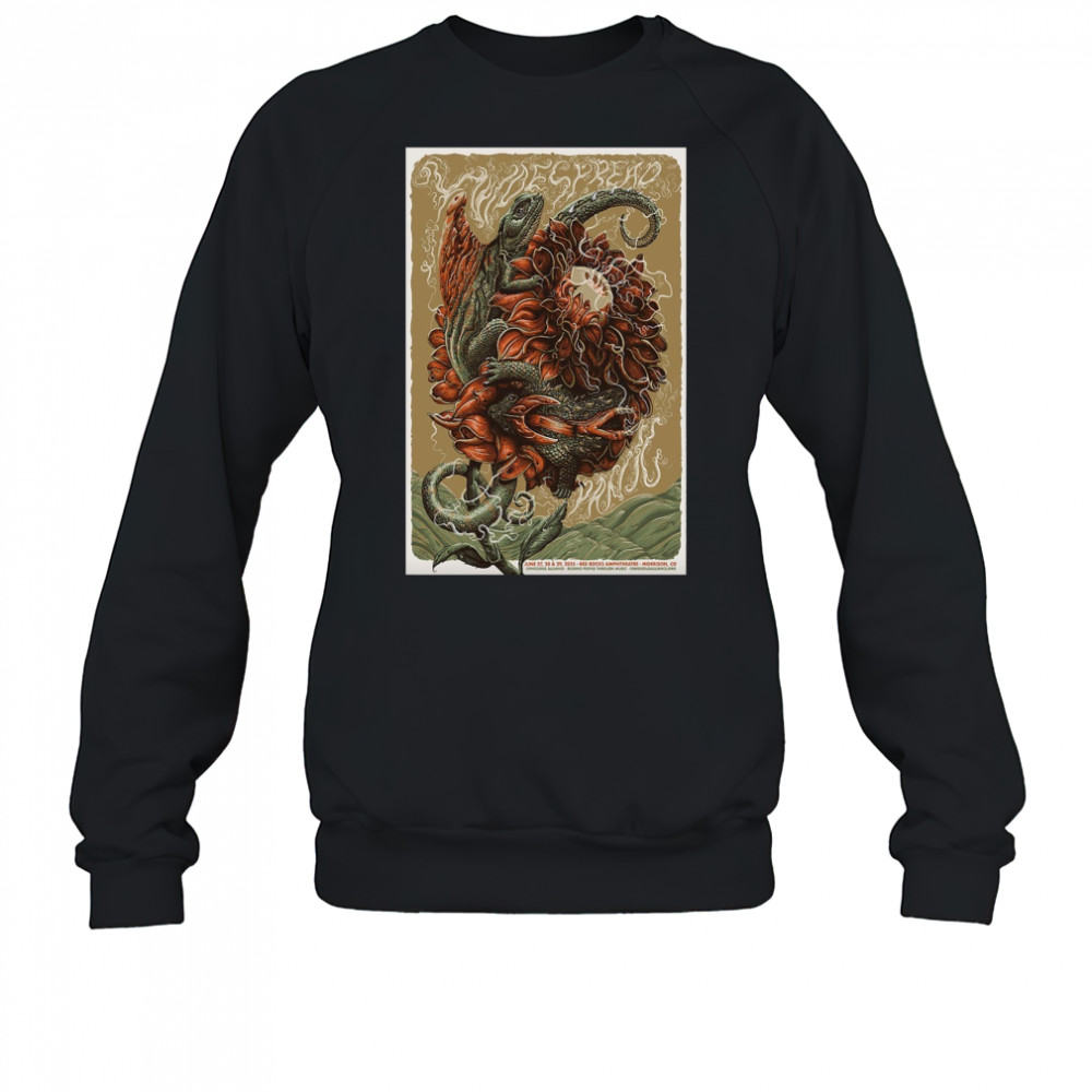 Widespread Panic 2025 Red Rocks Amphitheatre, Morrison CO June 229 T-Shirt Sweatshirt