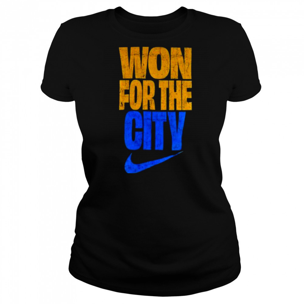 Won For The City Oklahoma City Thunder Nike NBA Finals Champions Winner 2025 shirt Women's T-shirt