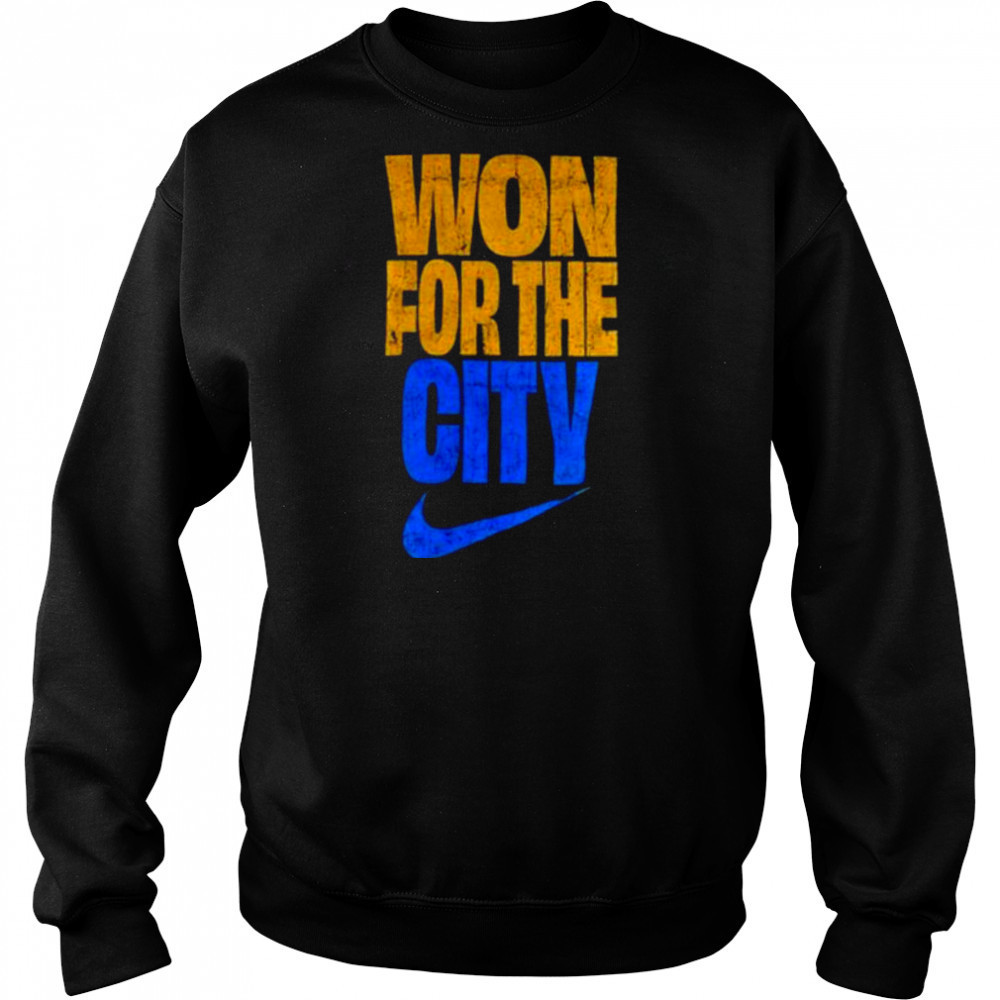 Won For The City Oklahoma City Thunder Nike NBA Finals Champions Winner 2025 shirt Hoodie