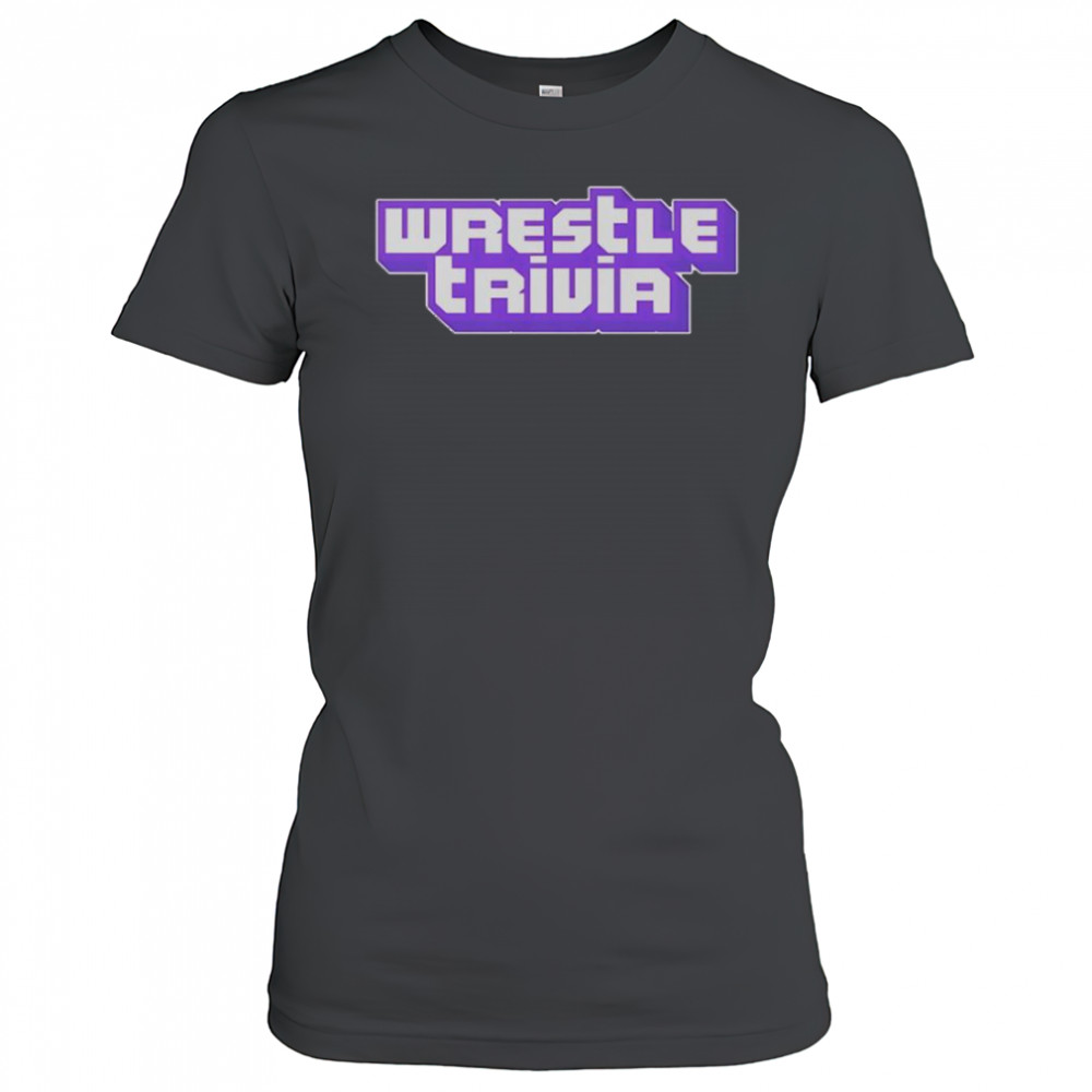 Wrestling Trivia Twitch Text T-Shirt Women's T-shirt