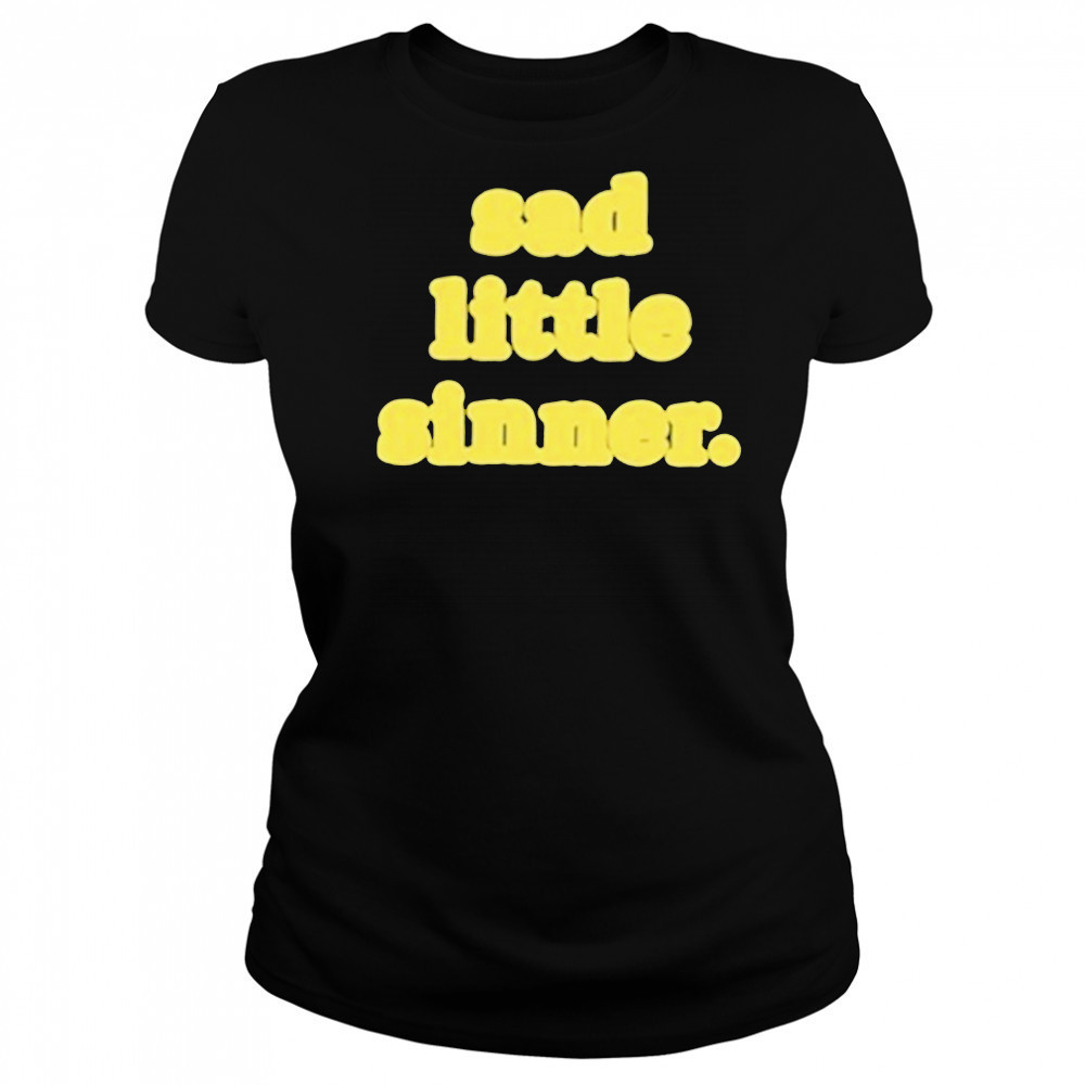 Yellow Sad Little Sinner T-Shirt Women's T-shirt