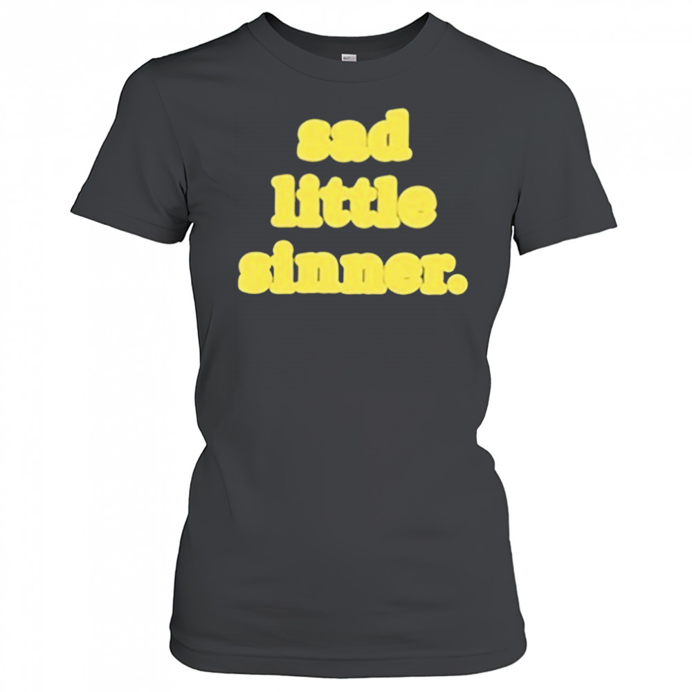 Yellow Sad Little Sinner T-Shirt Women's T-shirt