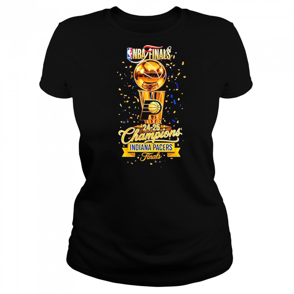 Yes ‘Cers Indiana Pacers Winner NBA Finals 24 25 Champions Trophy shirt Women's T-shirt