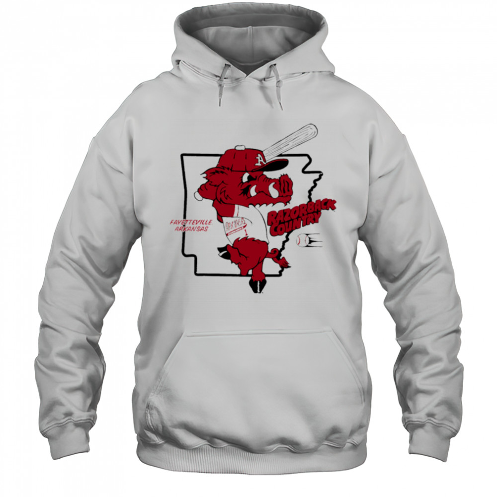 Arkansas Baseball Razorback Country funny mascot shirt Hoodie