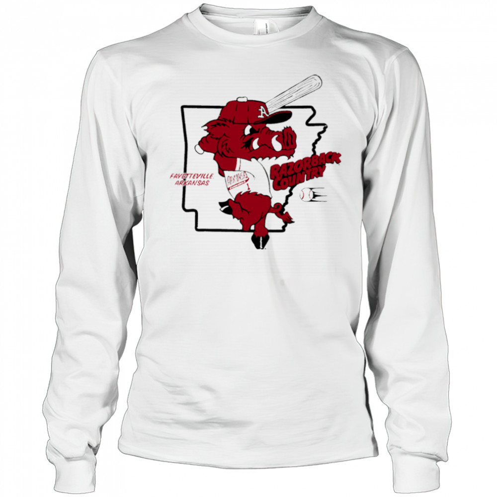 Arkansas Baseball Razorback Country funny mascot shirt Long Sleeved