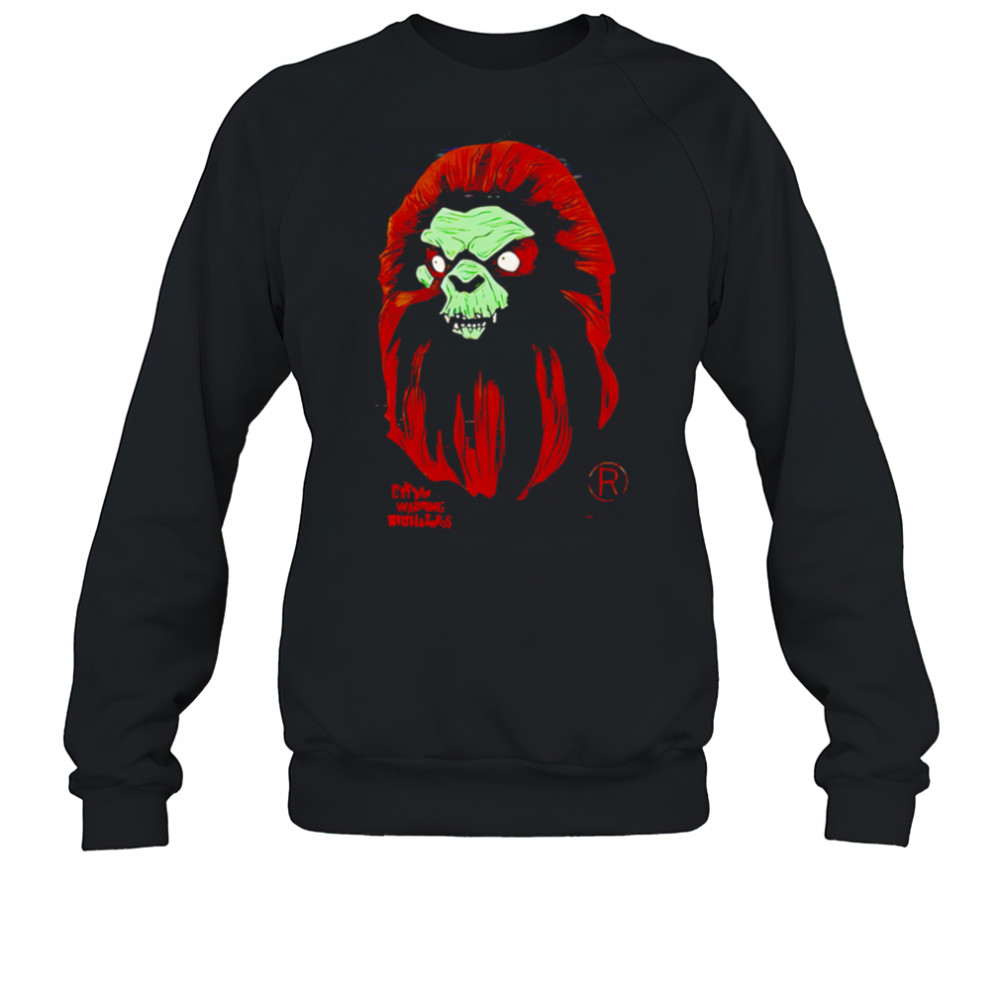Bape Horror Mad Face shirt Sweatshirt