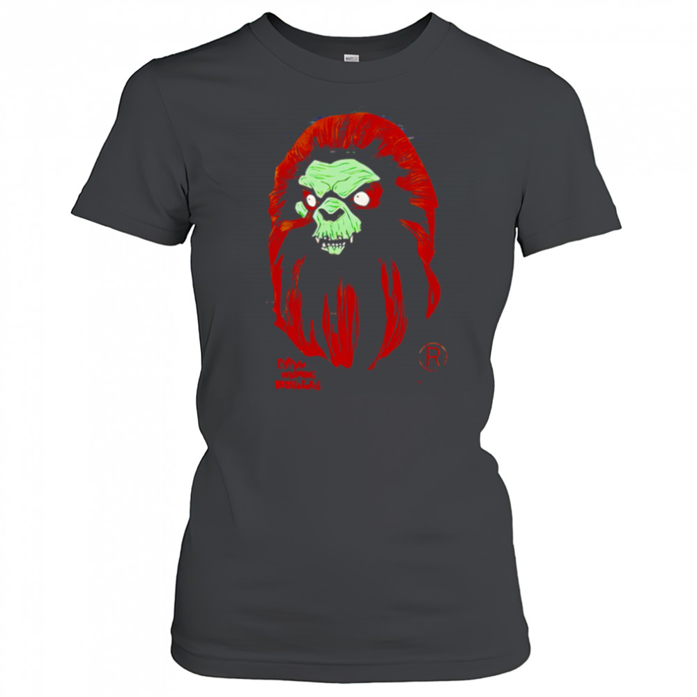 Bape Horror Mad Face shirt Women's T-shirt