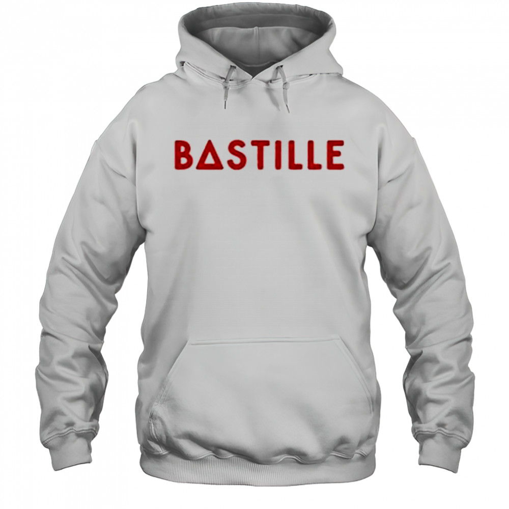 Bastille Sage Green Logo T-Shirt Hoodie