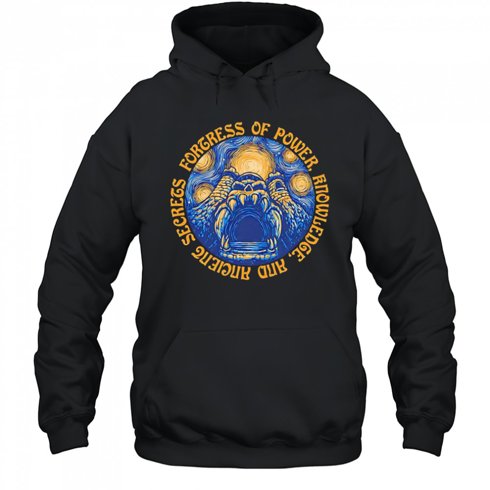 Castle Grayskull fortress of Power knowledge and ancient secrets shirt Hoodie