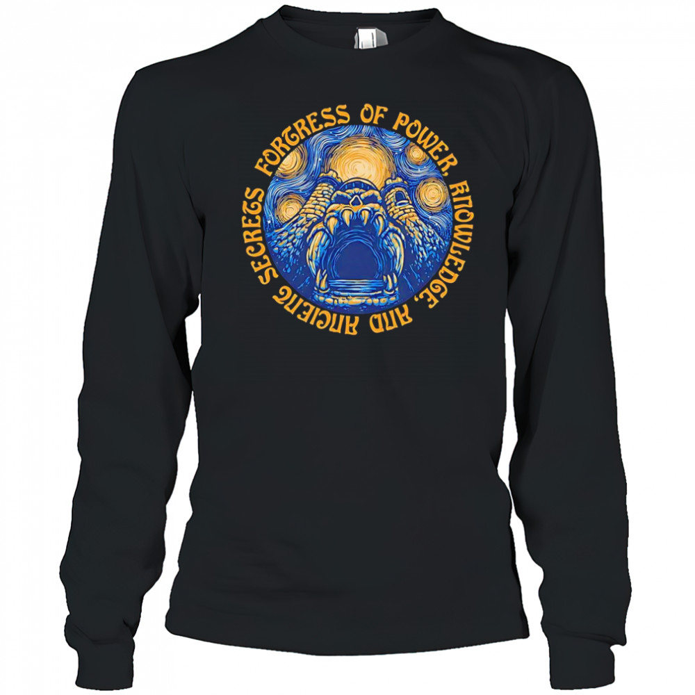 Castle Grayskull fortress of Power knowledge and ancient secrets shirt Long Sleeved
