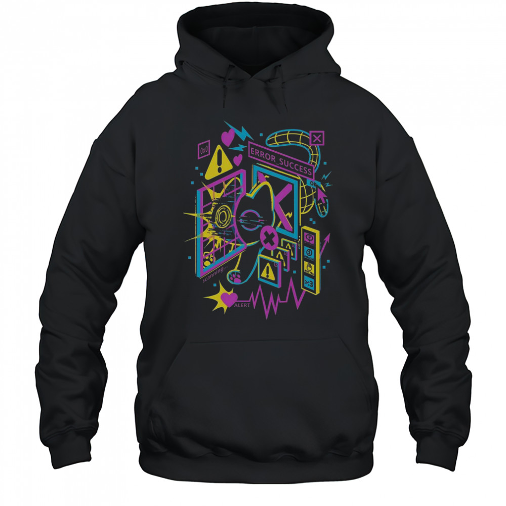 Cat Scan Error Success Heart Scan T-Shirt Hoodie