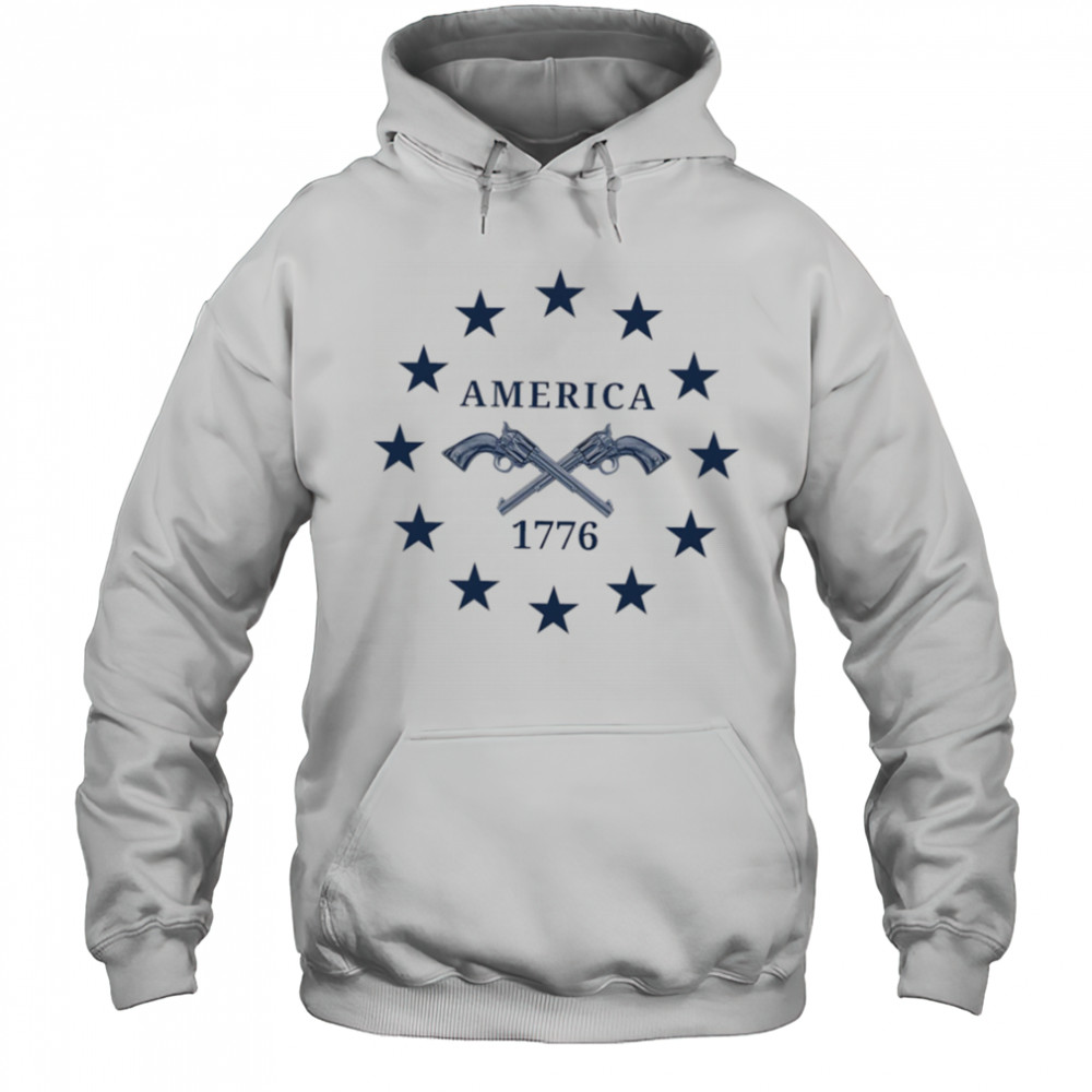Dallas Cowboys America 1776 guns shirt Hoodie