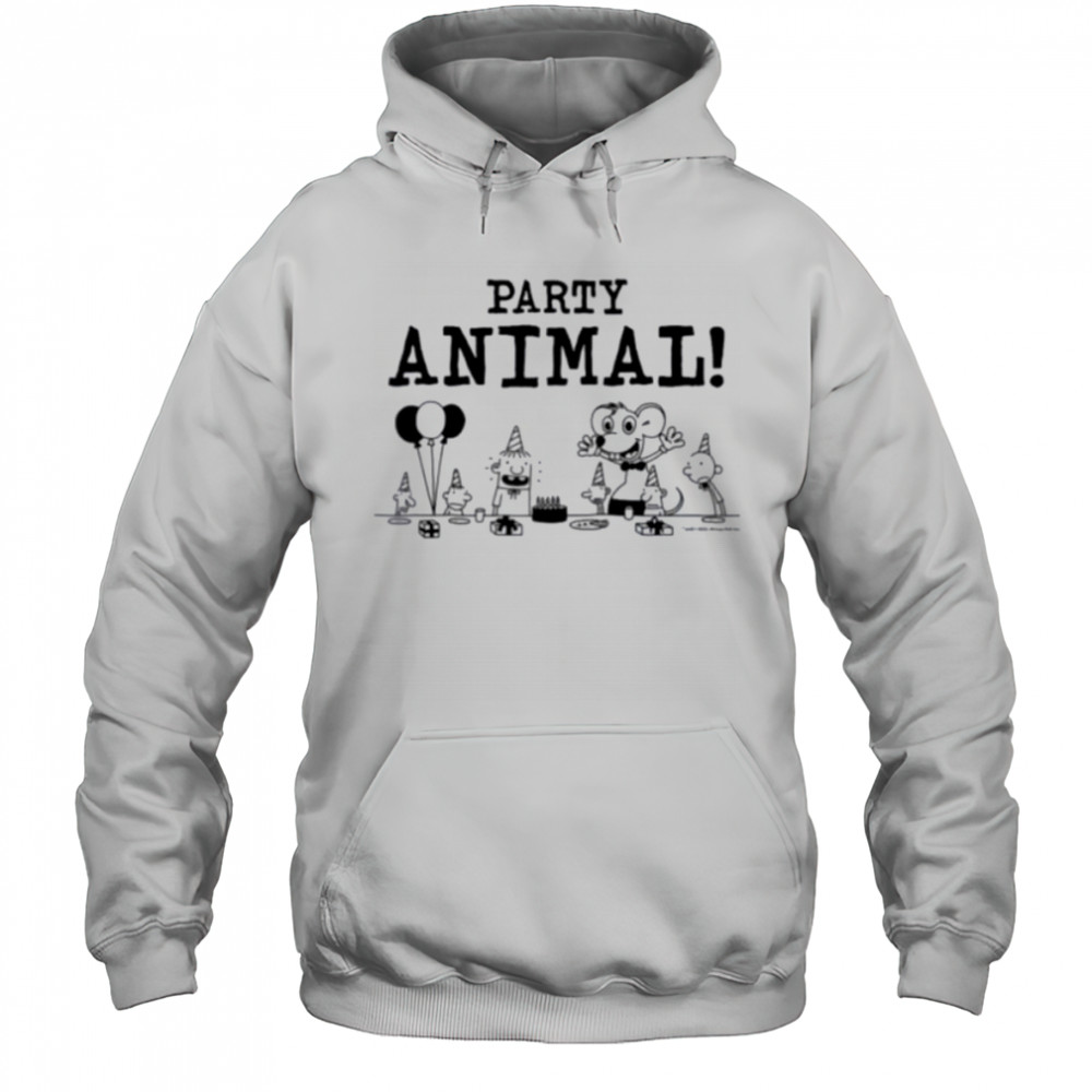 Diary of a Wimpy Kid Birthday Party Animal! Raglan Shirt Hoodie