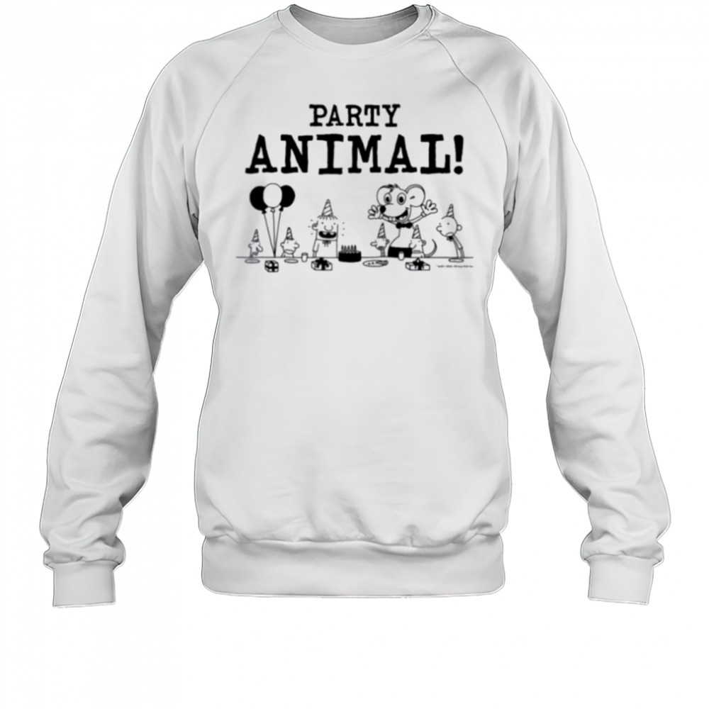 Diary of a Wimpy Kid Birthday Party Animal! Raglan Shirt Sweatshirt