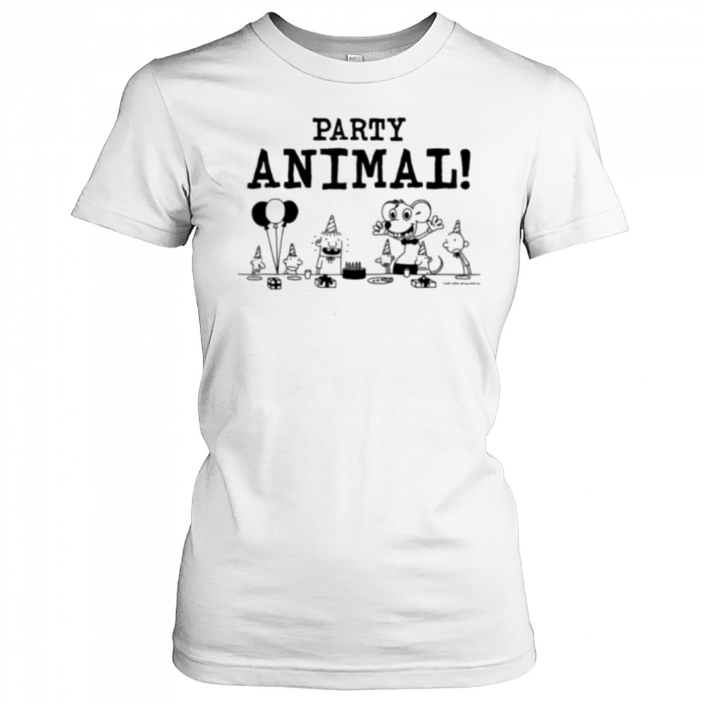 Diary of a Wimpy Kid Birthday Party Animal! Raglan Shirt Women's T-shirt
