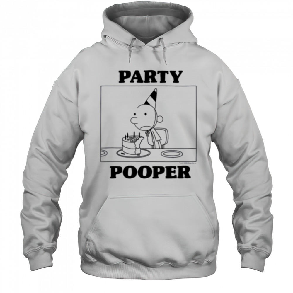 Diary of a Wimpy Kid Birthday Party Pooper Cake T Shirt Hoodie