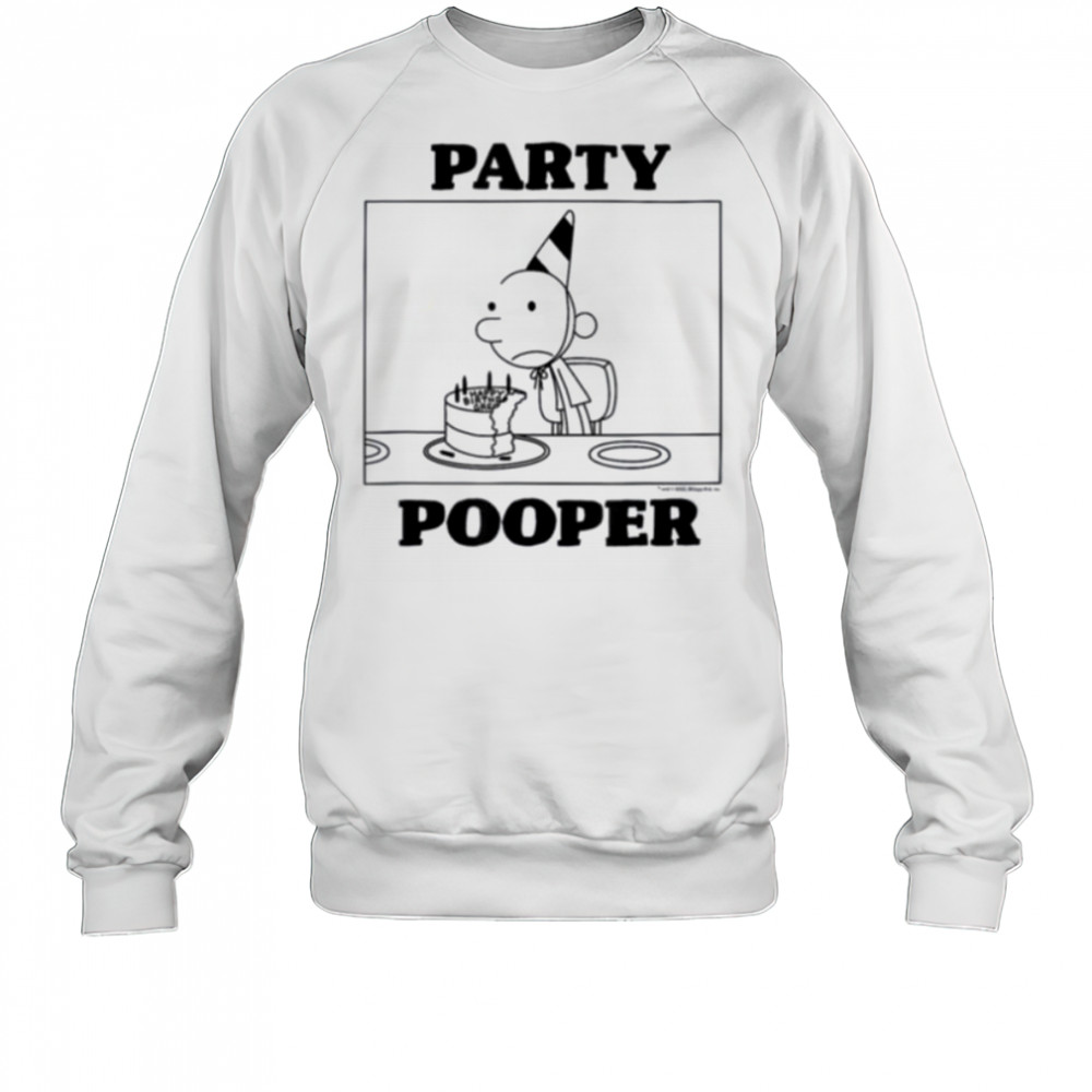 Diary of a Wimpy Kid Birthday Party Pooper Cake T Shirt Sweatshirt