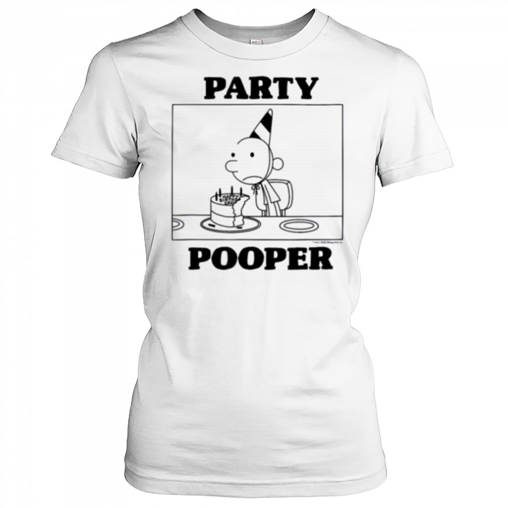Diary of a Wimpy Kid Birthday Party Pooper Cake T Shirt Women's T-shirt
