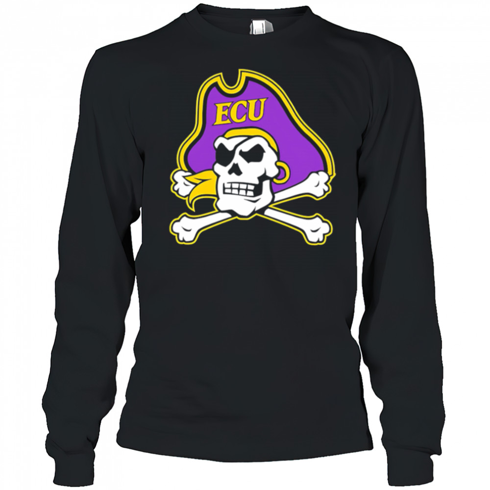 East Carolina University logo shirt Long Sleeved