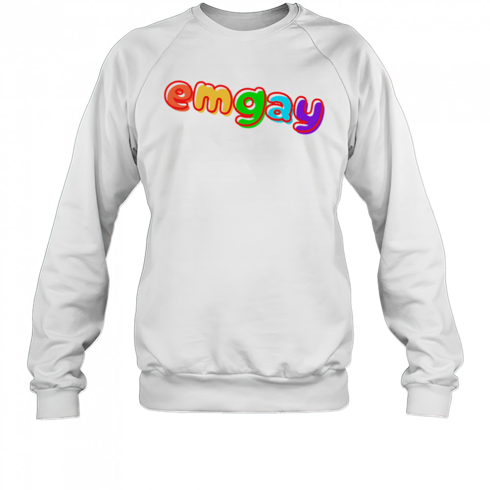Emgay rainbow shirt Sweatshirt