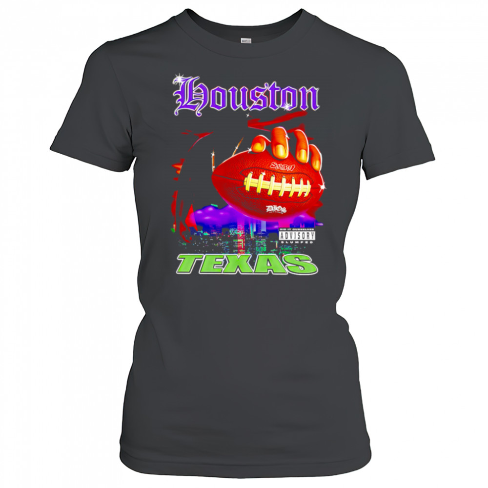 Houston Texans Ball football graphic shirt Women's T-shirt
