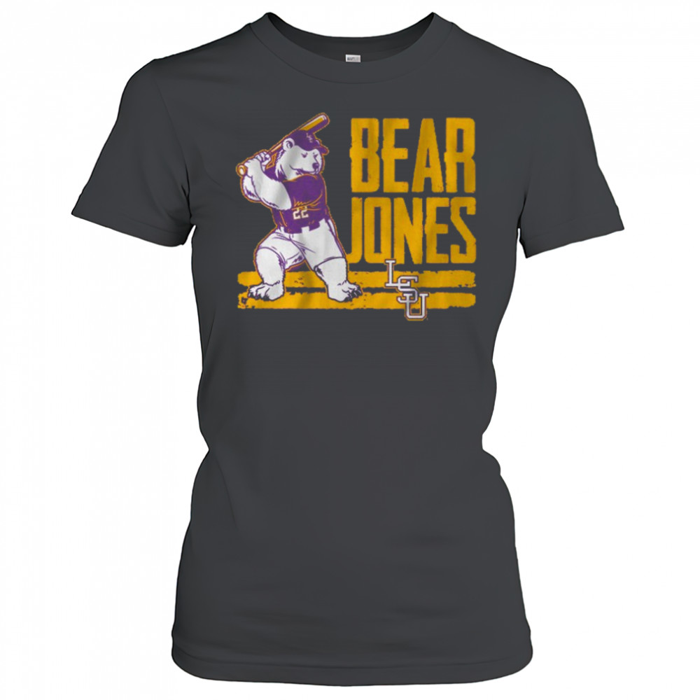 LSU Baseball Jared Jones Bear Shirt Women's T-shirt