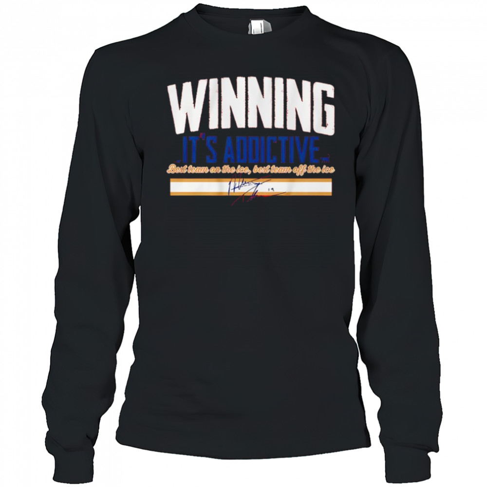 Matthew Tkachuck Winning It’s Addictive Shirt Long Sleeved