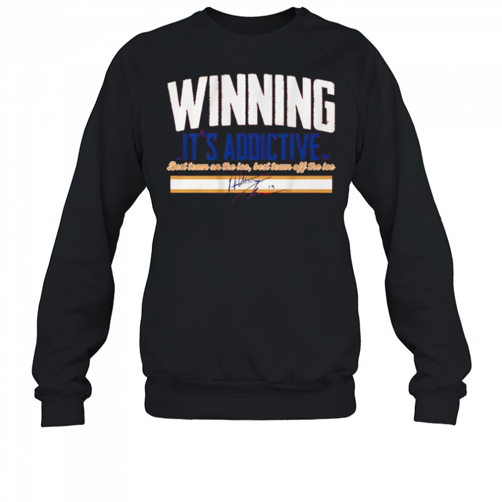 Matthew Tkachuck Winning It’s Addictive Shirt Sweatshirt