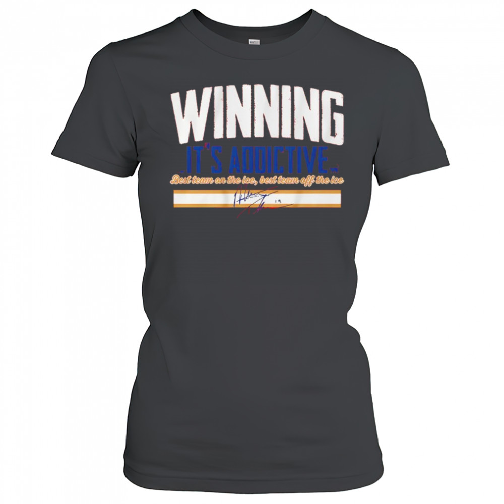 Matthew Tkachuck Winning It’s Addictive Shirt Women's T-shirt