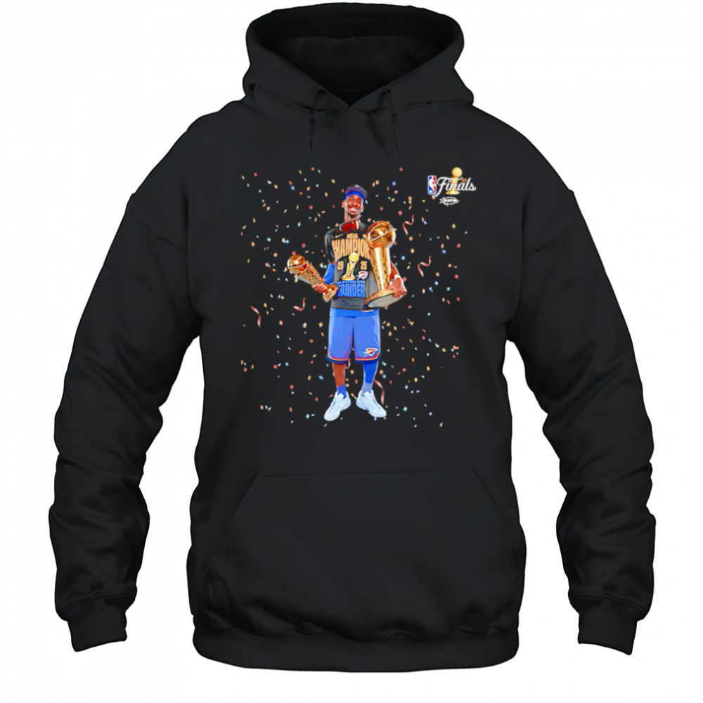 Oklahoma City Thunder Okc 2025 Nba Finals Champions Commemorative shirt Hoodie