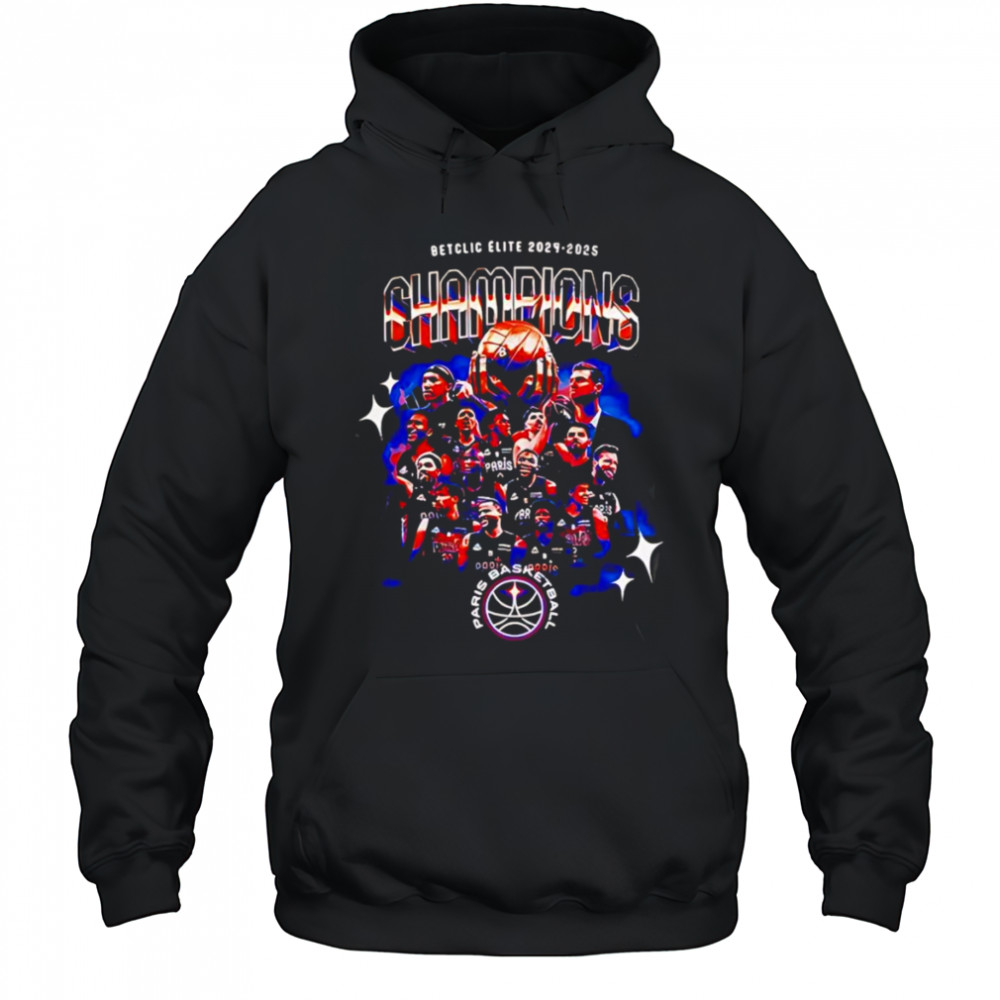 Paris Basketball 2025 Champions de France Hoodie