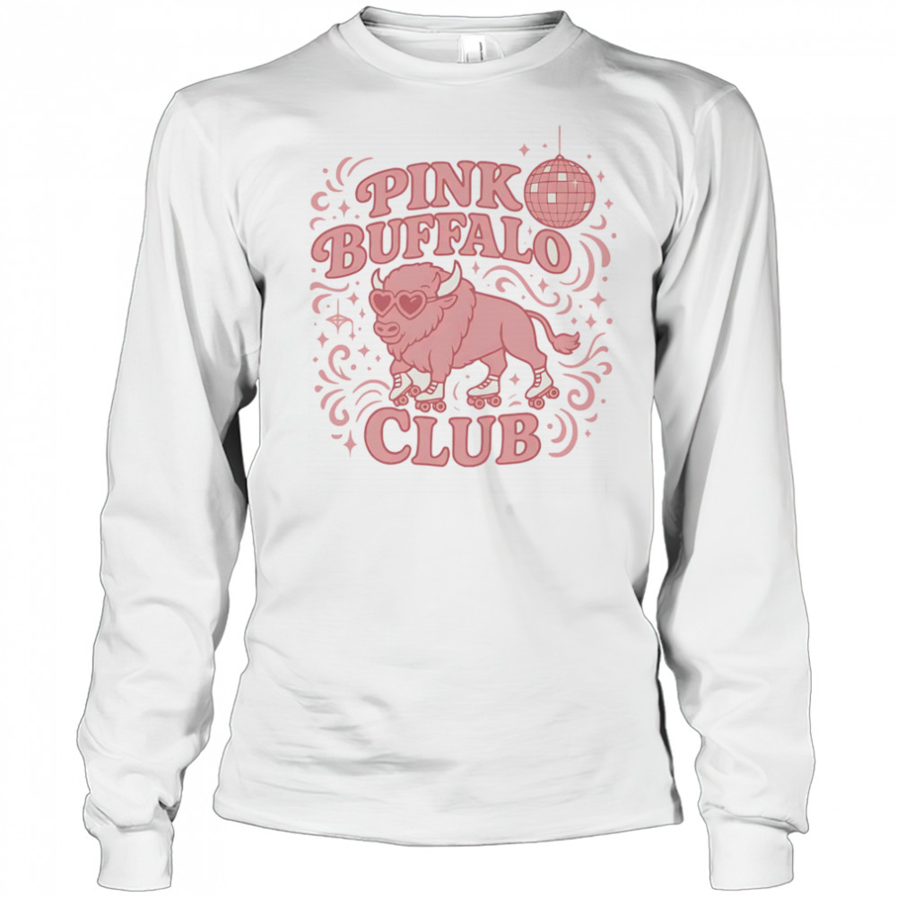 Pink Buffalo Club shirt Long Sleeved